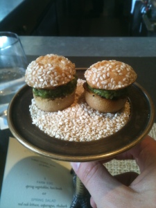 Mini Veggie Burgers, Stone Barns