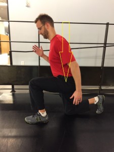 reverse lunge